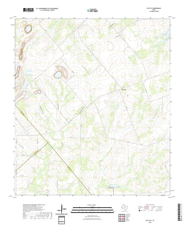 USGS Topographic Map – Coy City