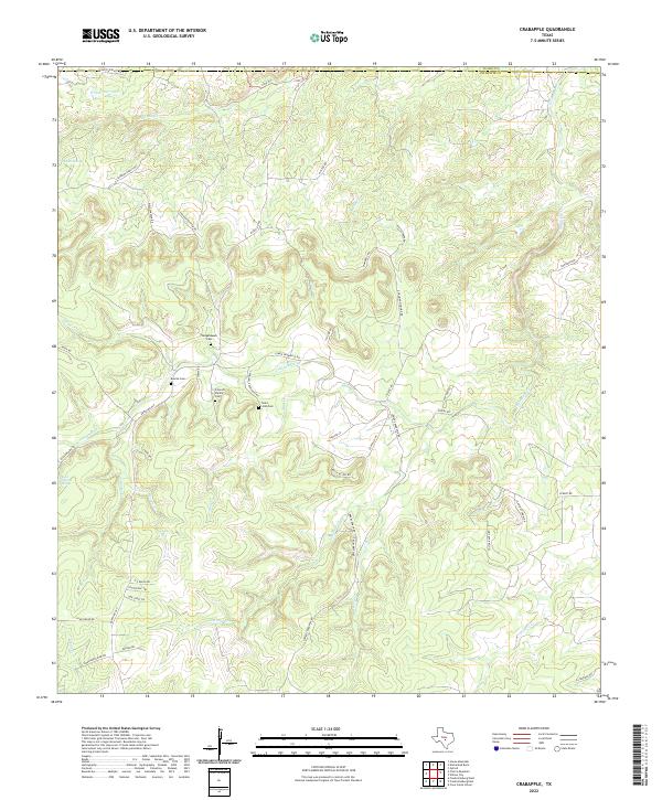 USGS Topographic Map – Crabapple