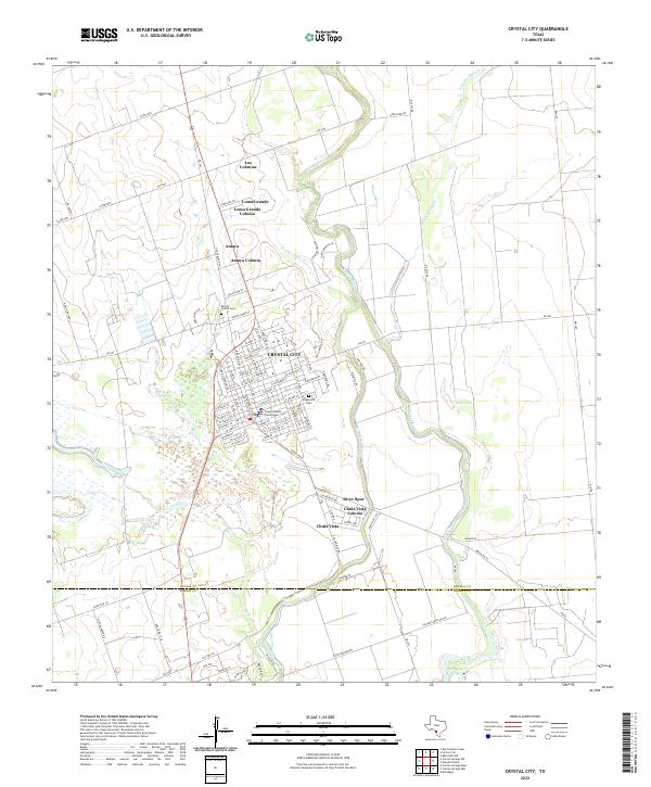 USGS Topographic Map – Crystal City