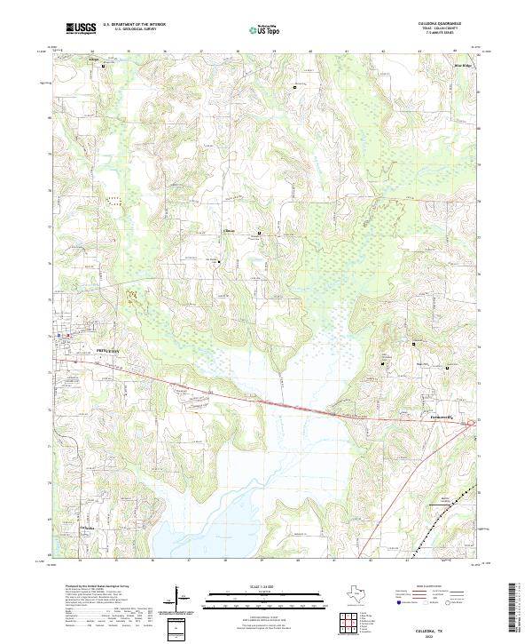 USGS Topographic Map – Culleoka
