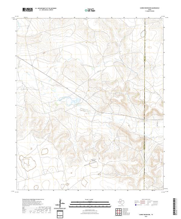 USGS Topographic Map – Currie Reservoir