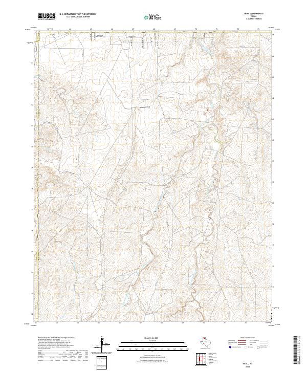 USGS Topographic Map – Deal