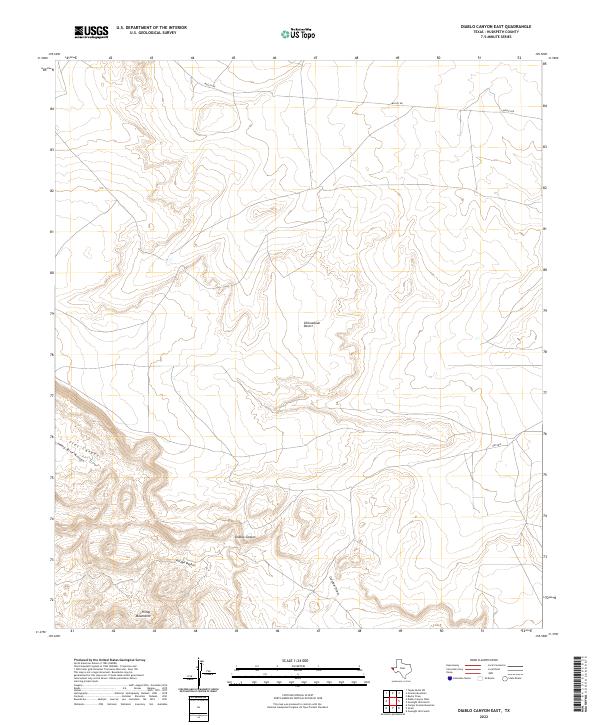 USGS Topographic Map – Diablo Canyon East