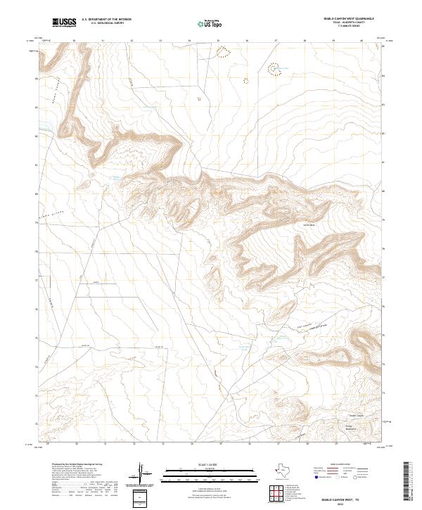 USGS Topographic Map – Diablo Canyon West