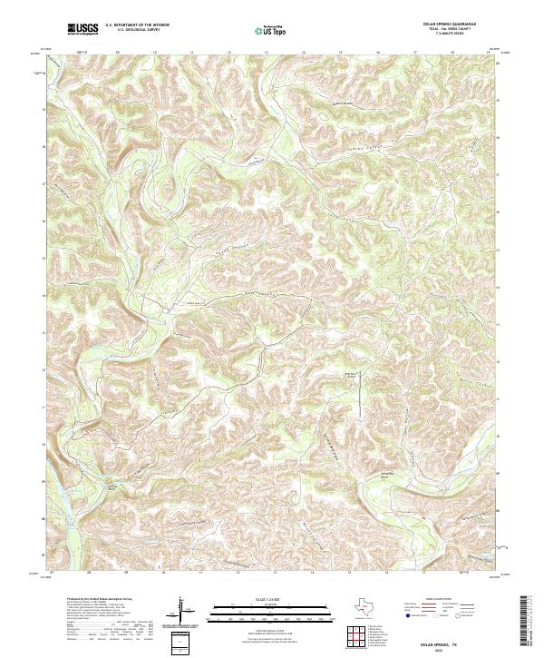 USGS Topographic Map – Dolan Springs
