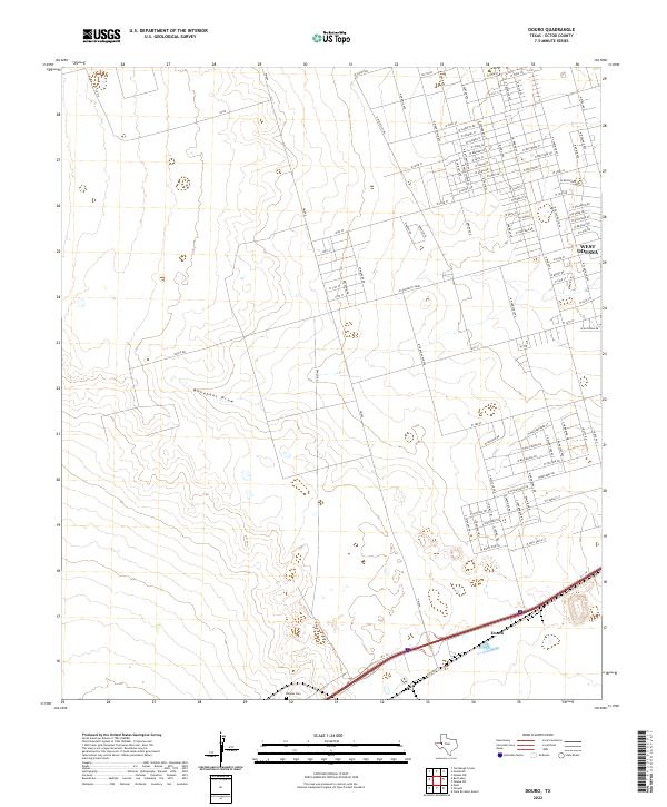 USGS Topographic Map – Douro