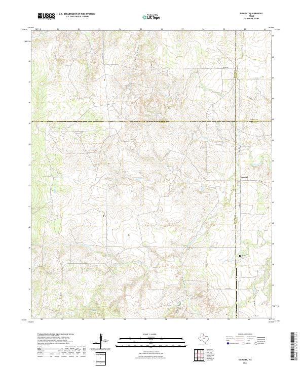 USGS Topographic Map – Dumont