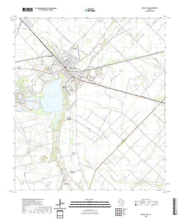 USGS Topographic Map – Eagle Lake