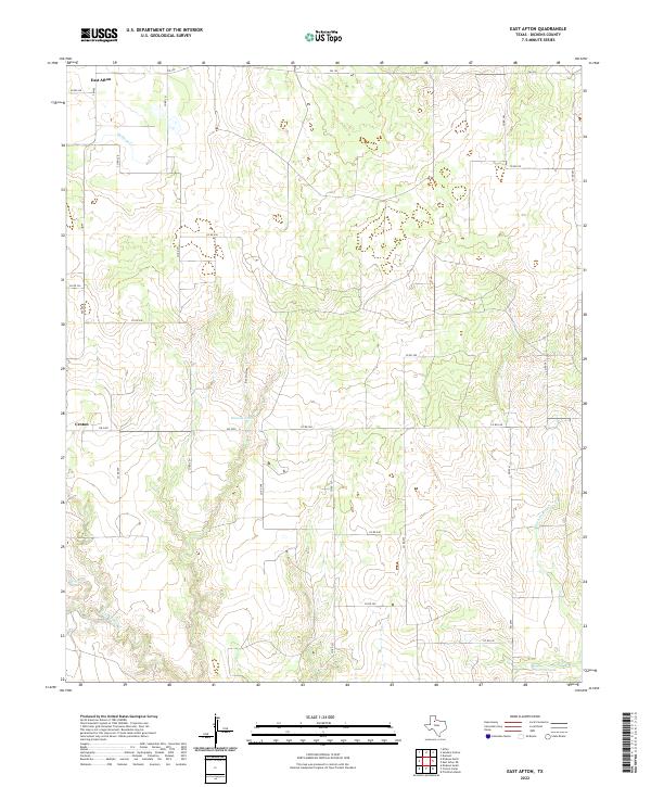 USGS Topographic Map – East Afton