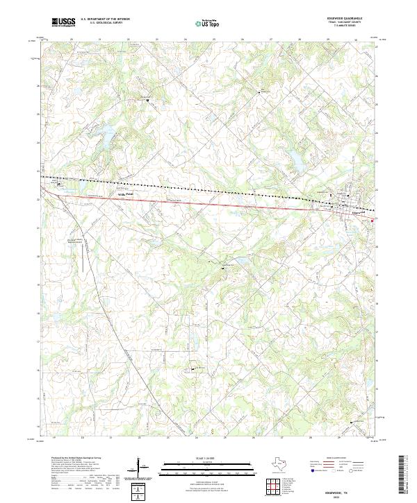 USGS Topographic Map – Edgewood