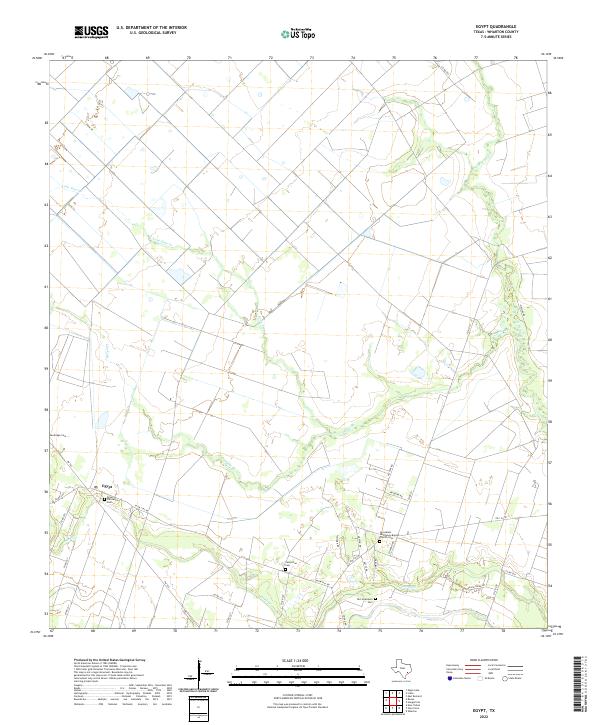 USGS Topographic Map – Egypt