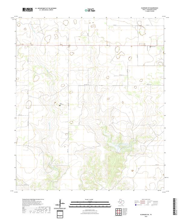 USGS Topographic Map – Eldorado SW