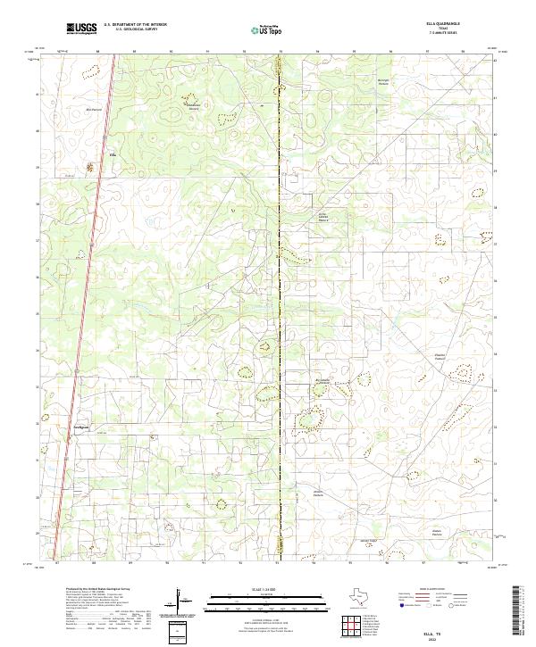 USGS Topographic Map – Ella