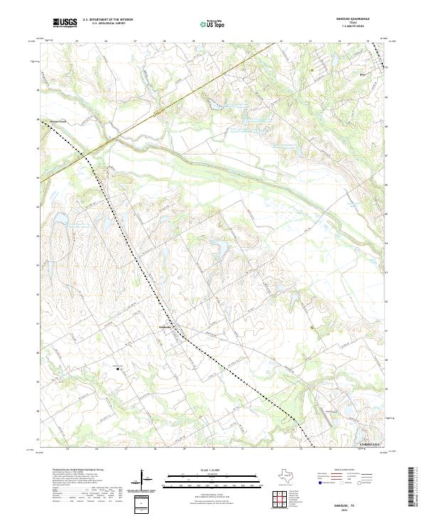 USGS Topographic Map – Emhouse