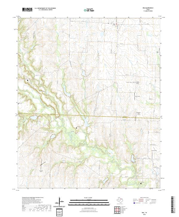 USGS Topographic Map – Era