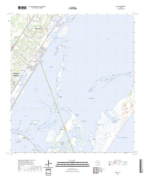USGS Topographic Map – Estes
