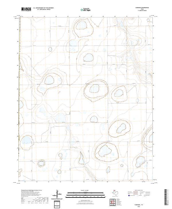 USGS Topographic Map – Fairview