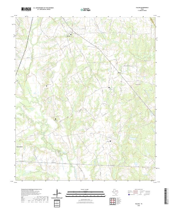 USGS Topographic Map – Fallon