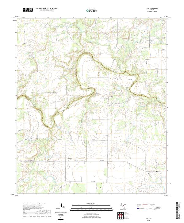 USGS Topographic Map – Fife
