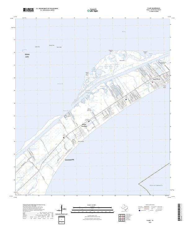 USGS Topographic Map – Flake