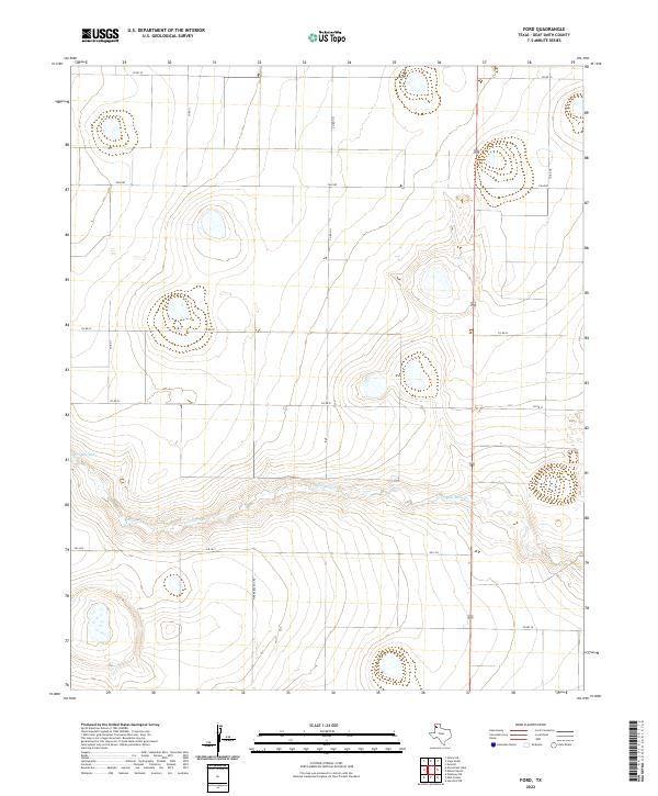 USGS Topographic Map – Ford