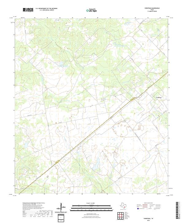 USGS Topographic Map – Fordtran