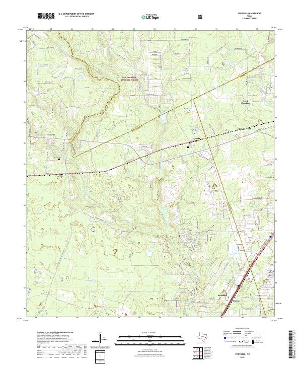 USGS Topographic Map – Fostoria