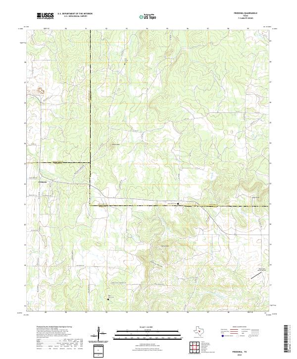 USGS Topographic Map – Fredonia