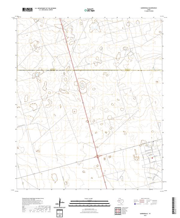 USGS Topographic Map – Gardendale