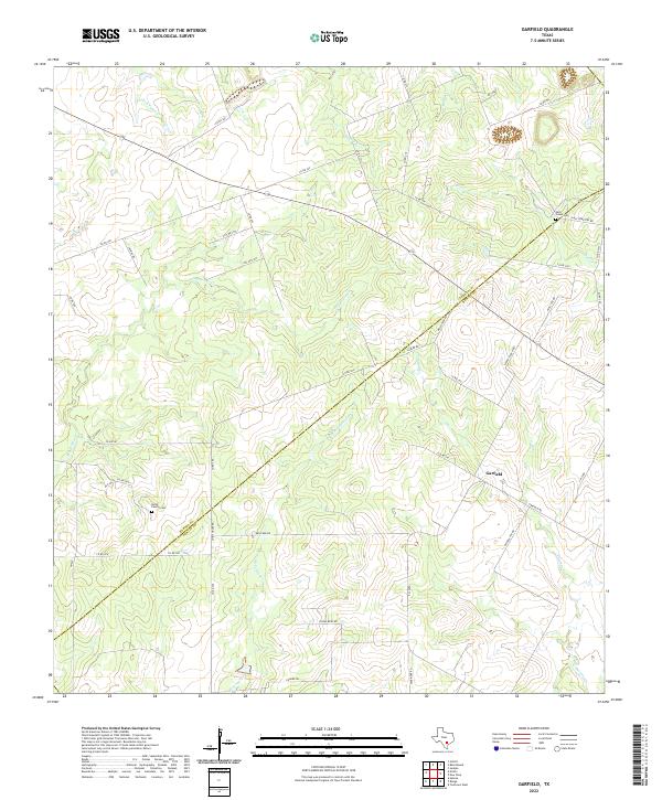 USGS Topographic Map – Garfield