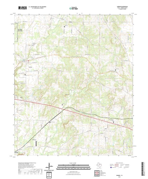 USGS Topographic Map – Garner