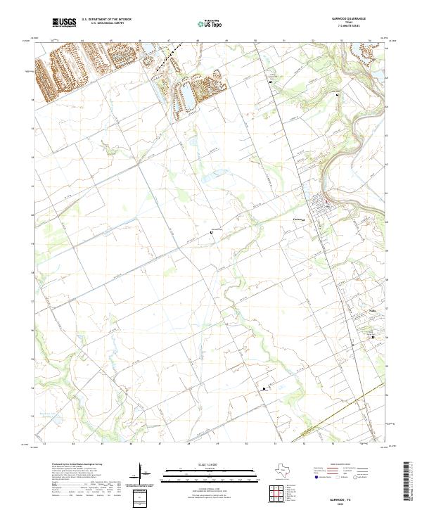 USGS Topographic Map – Garwood