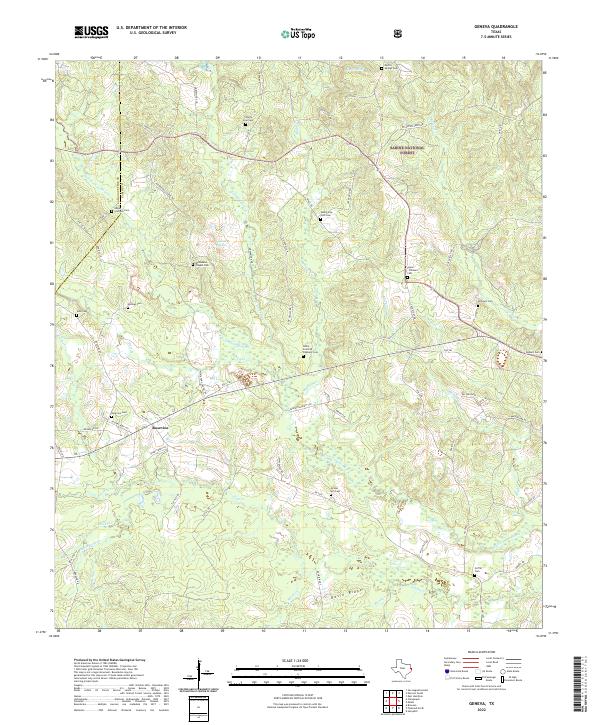 USGS Topographic Map – Geneva