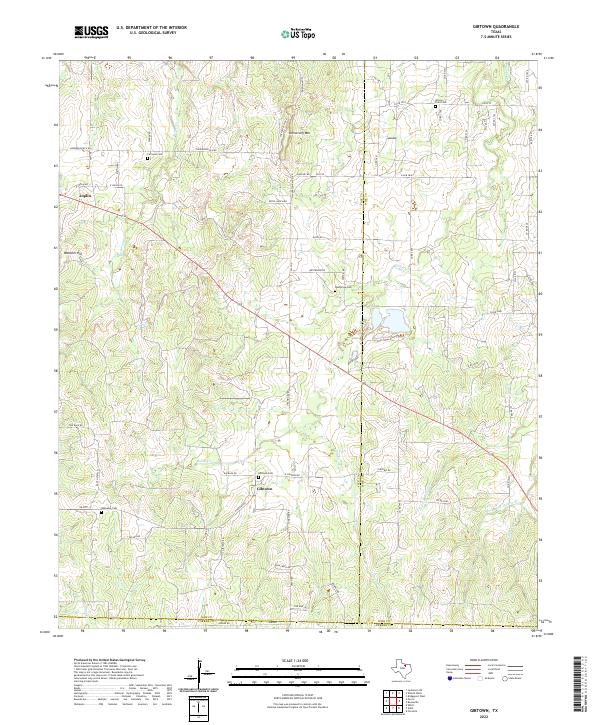 USGS Topographic Map – Gibtown