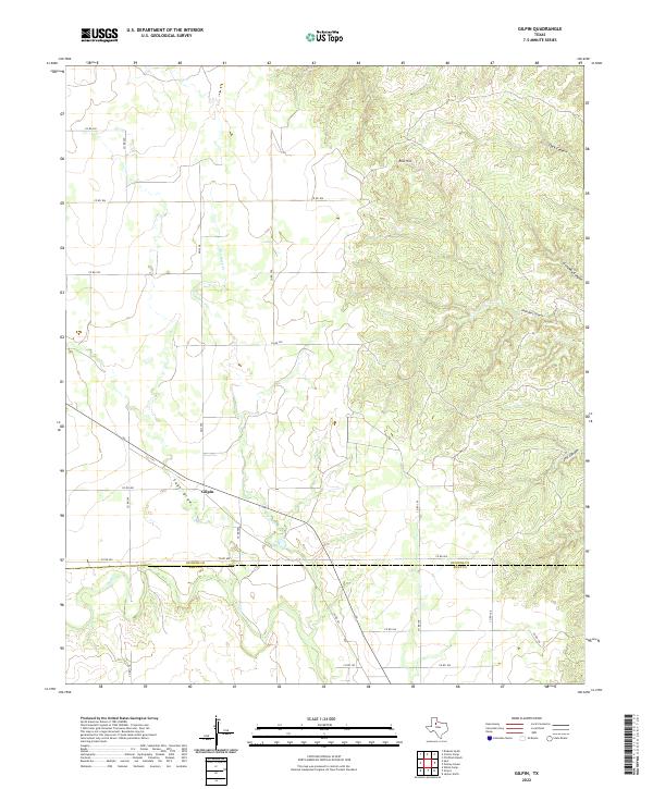 USGS Topographic Map – Gilpin