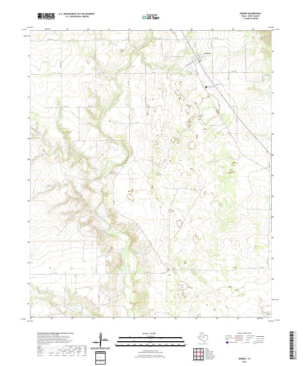 USGS Topographic Map – Girard