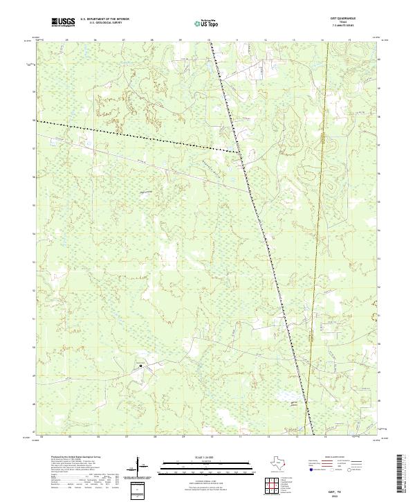 USGS Topographic Map – Gist