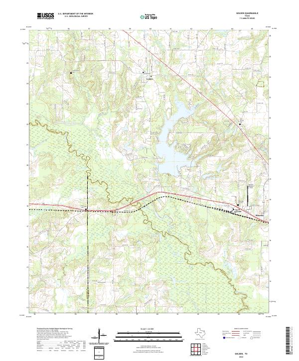 USGS Topographic Map – Golden