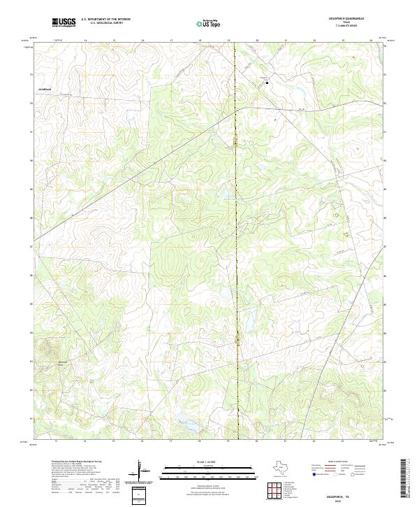 USGS Topographic Map – Goldfinch