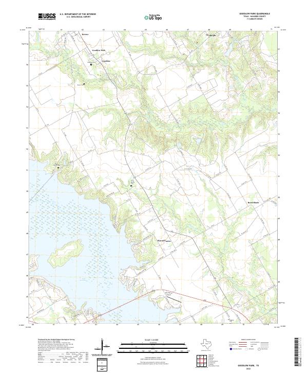 USGS Topographic Map – Goodlow Park