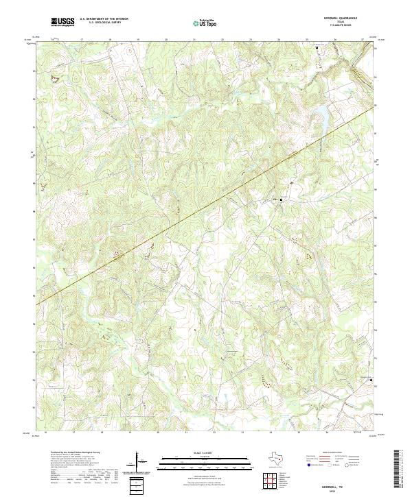 USGS Topographic Map – Goodwill