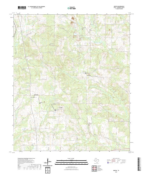 USGS Topographic Map – Griffin