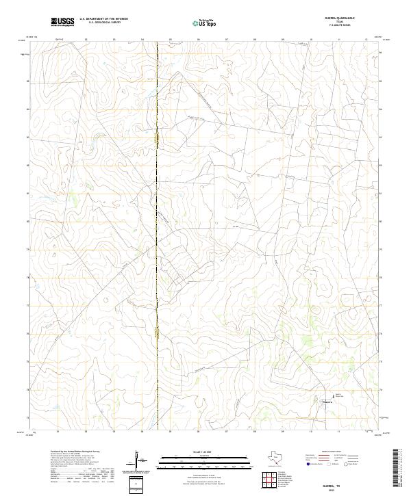 USGS Topographic Map – Guerra