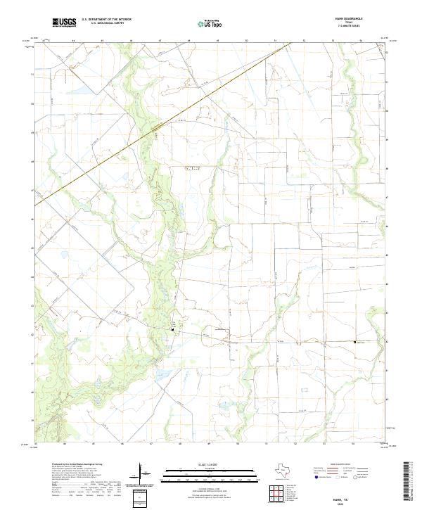 USGS Topographic Map – Hahn
