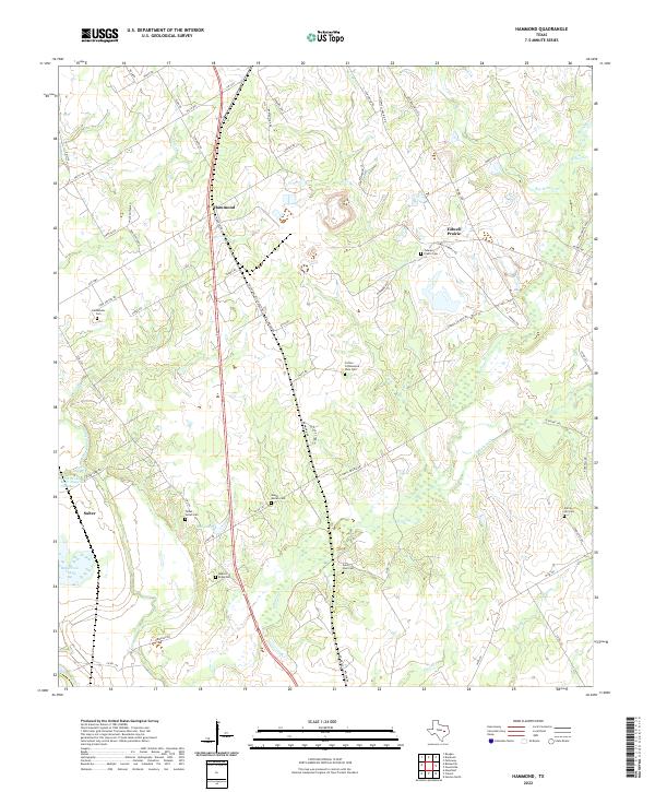 USGS Topographic Map – Hammond