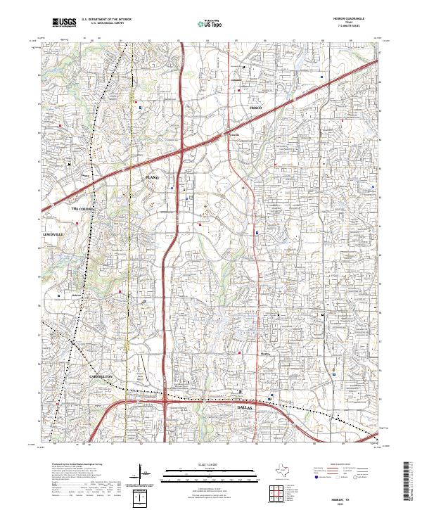 USGS Topographic Map – Hebron
