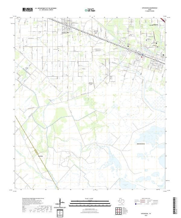 USGS Topographic Map – Hitchcock