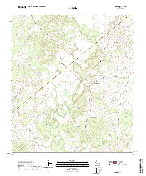 USGS Topographic Map – Hochheim