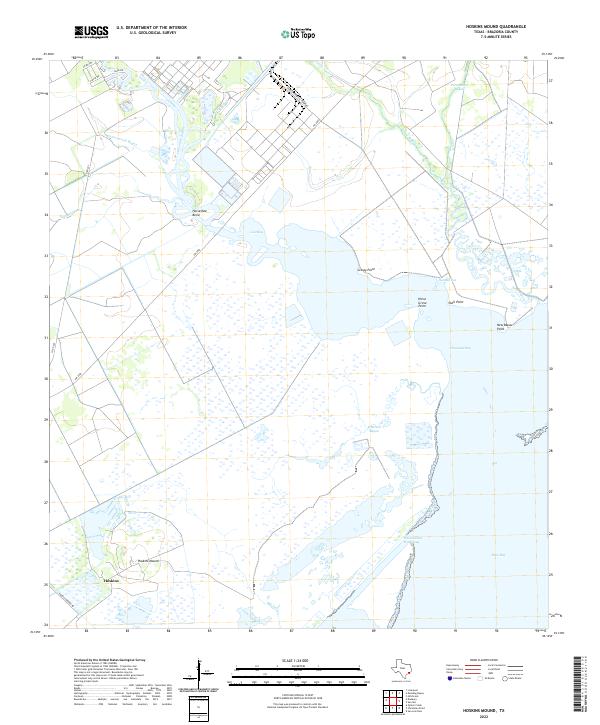 USGS Topographic Map – Hoskins Mound