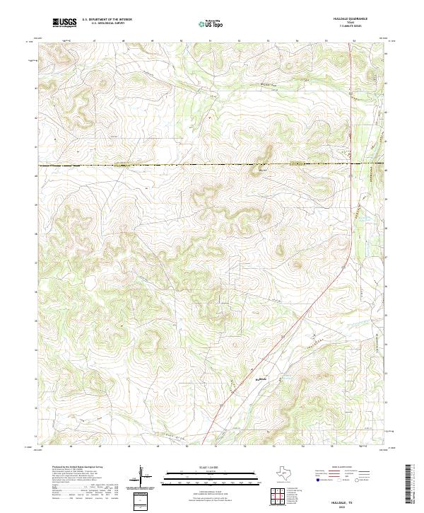 USGS Topographic Map – Hulldale